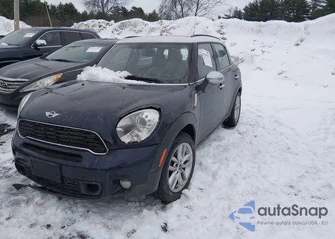 2014 Mini Countryman Cooper S z USA, uszkodzony, nr VIN WMWZC5C51EWP35767